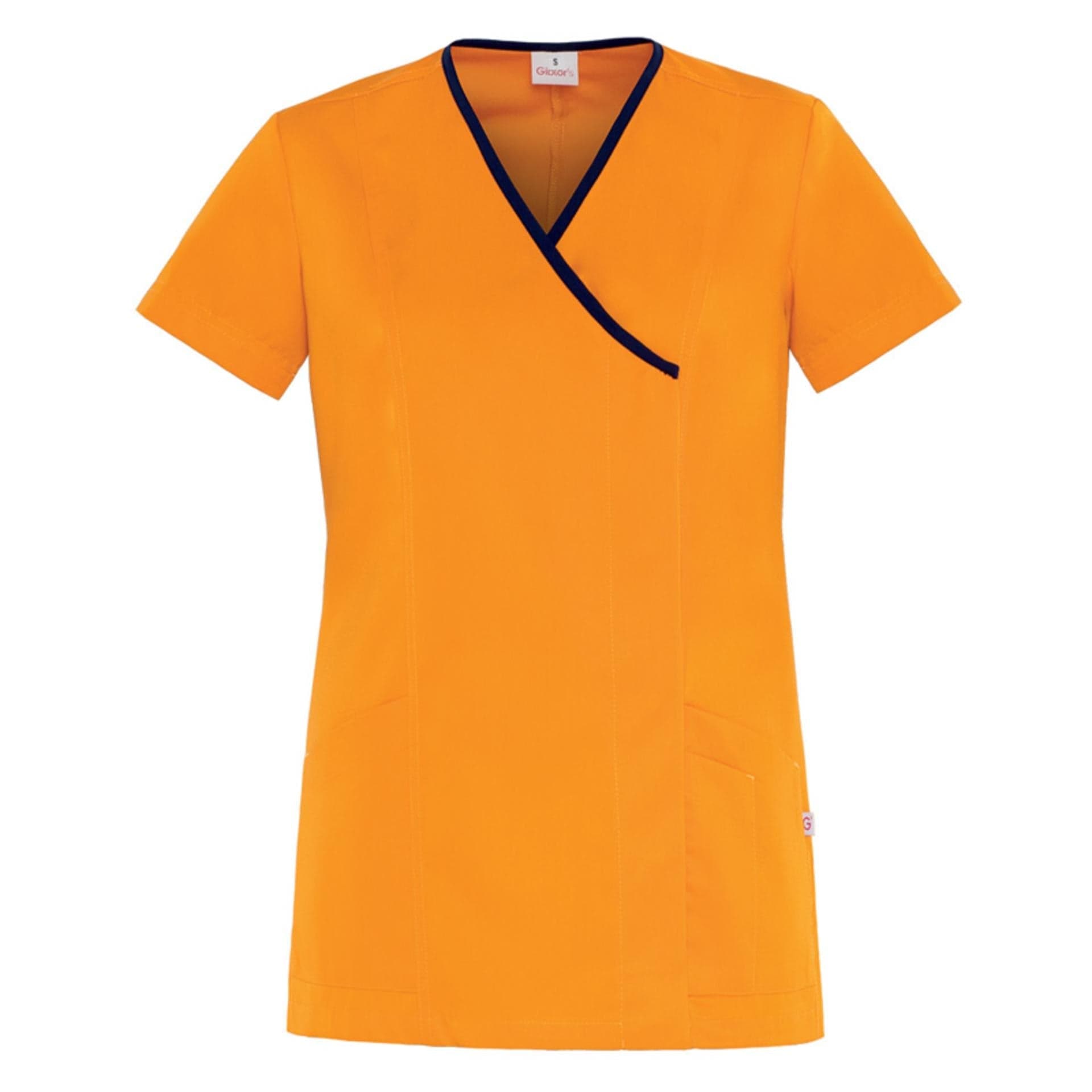 Casacca Giuliana  Mango Manica Corta No Stiro Casacca Donna Estetista Traspirante in Uniformi sanitarie - giacche Dresswork - Como, commercioVirtuoso.it