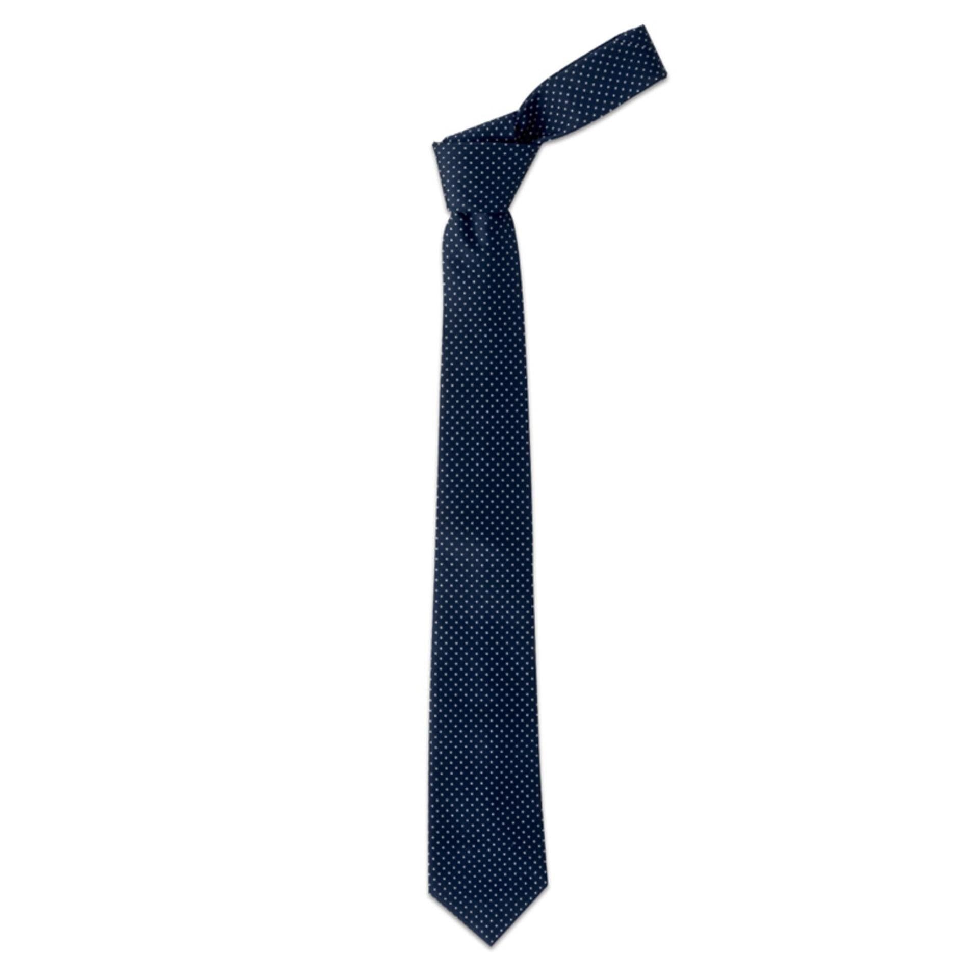 Cravatta Classica Pois Blu in Cravatte Dresswork - Como, commercioVirtuoso.it