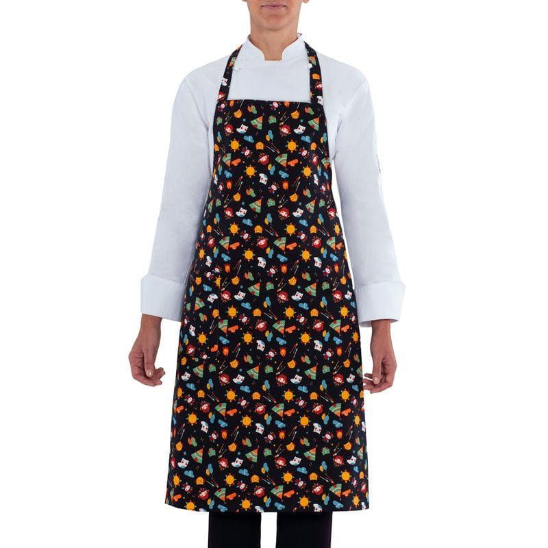 Grembiule Pettorina Fantasia Gufi Grembiule da Cucina con Pettorina in Grembiuli da chef Dresswork - Como, commercioVirtuoso.it