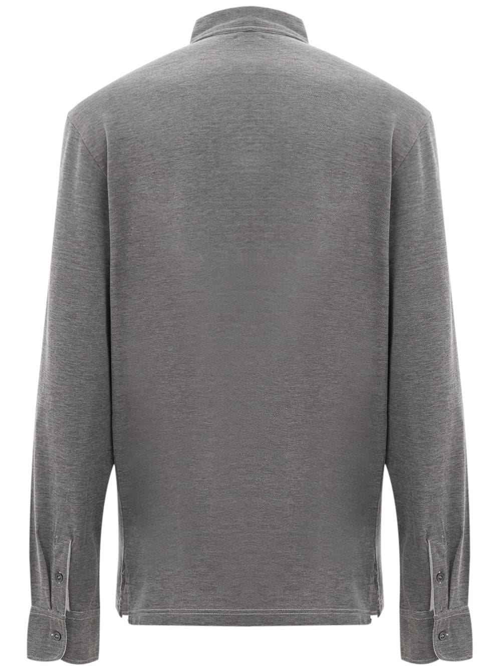 Corneliani Polo Grigia a Maniche lunghe da uomo in Polo Drestige - Casamassima, commercioVirtuoso.it