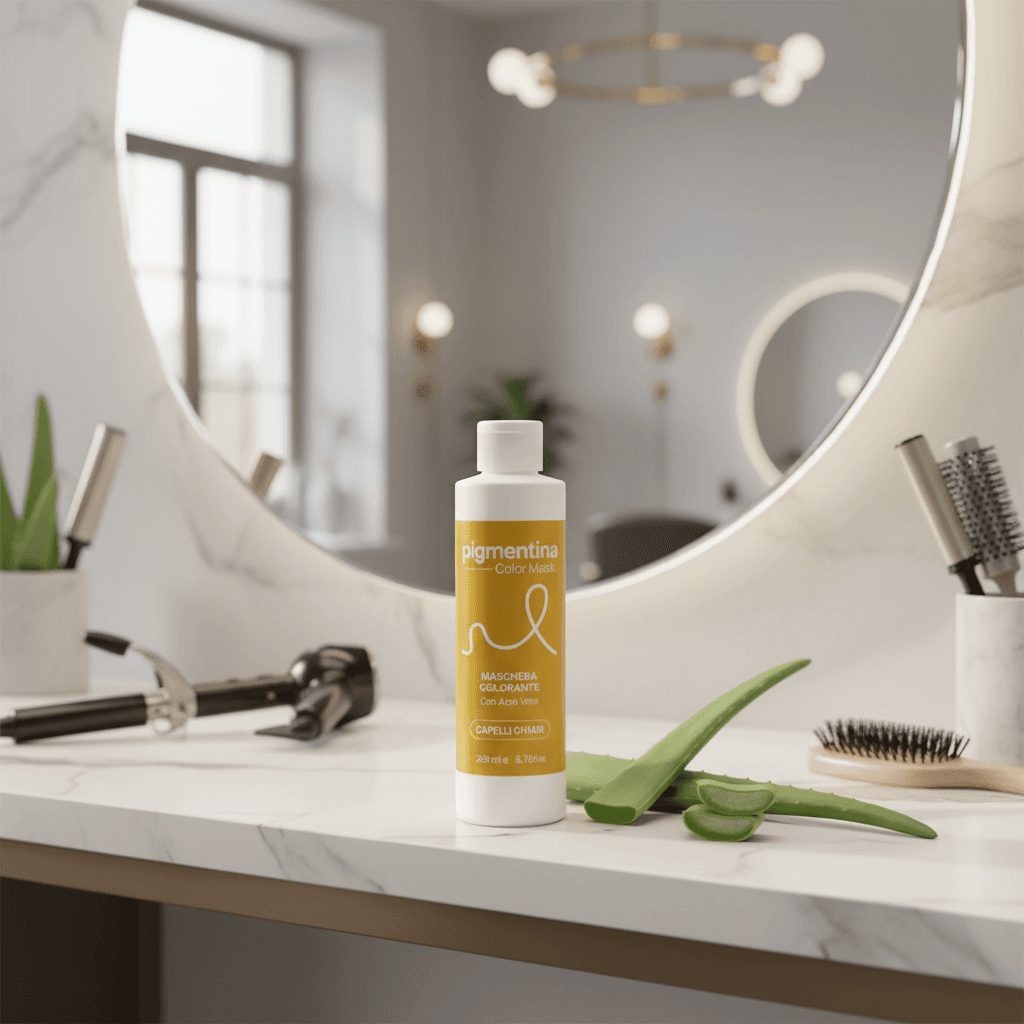 Pigmentina Maschera Riparatrice per Capelli Danneggiati 200ml | Trattamento Intensivo con Cheratina e Proteine per Riparazione Profonda e Colorazione Naturale in Maschere per capelli BasketGuru Italia - Palermo, commercioVirtuoso.it