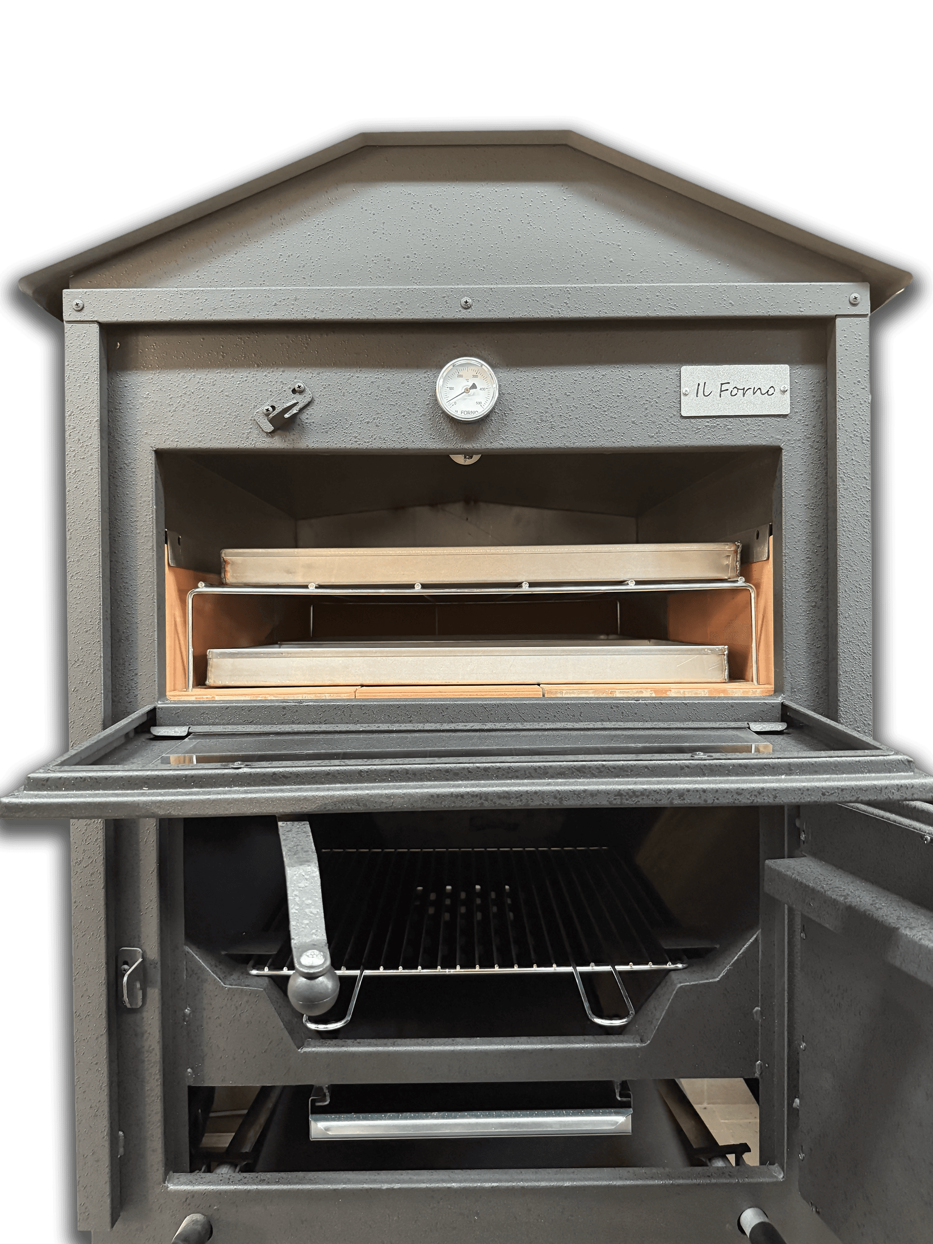 Forno a Legna 81 X103 Mod.Casetta Combustione Separata (81 Larghezza 103 Profondita') in Forni per pizza Effetre - Campobello Di Licata, commercioVirtuoso.it