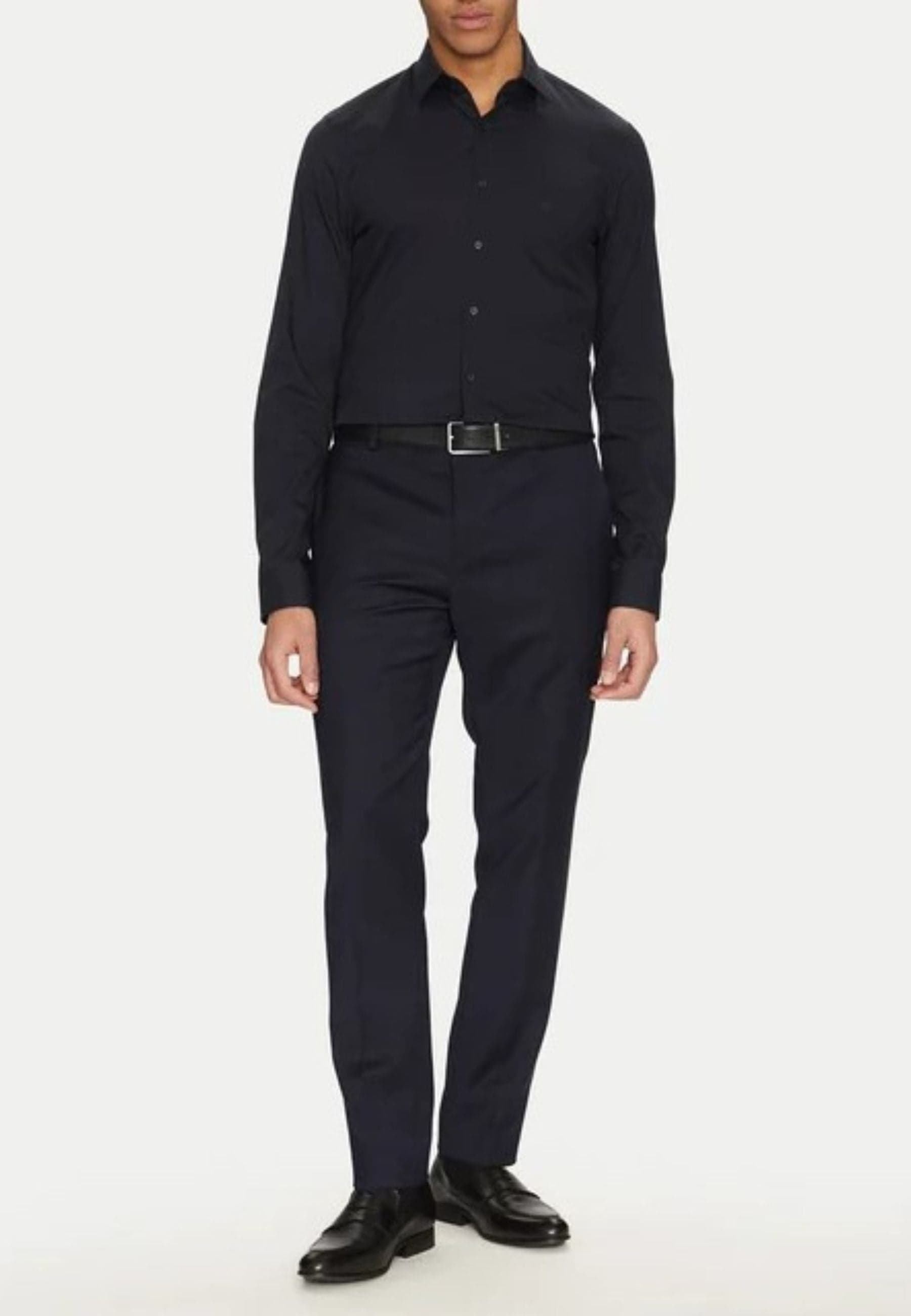calvin klein CAMICIA LYOCELL SOLID SLIM SHIRT da uomo in Camicie casual Drestige - Casamassima, commercioVirtuoso.it