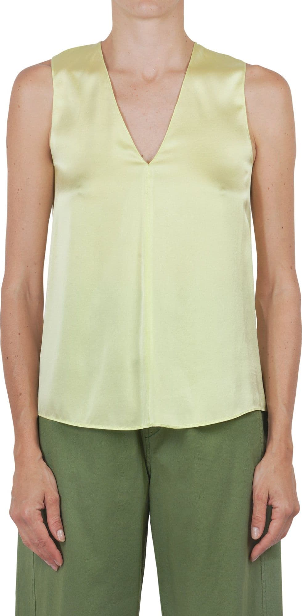 JUCCA Jucca - Top - 451749 - Lime da donna in Bluse e camicie Drestige - Casamassima, commercioVirtuoso.it