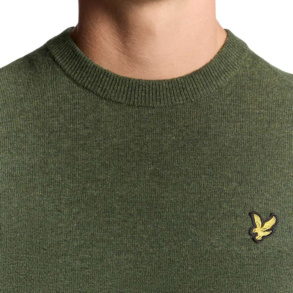 Lyle & Scott maglione lana verde KN2114VC in Maglioni Prodotti di Classe - Nocera Superiore, commercioVirtuoso.it
