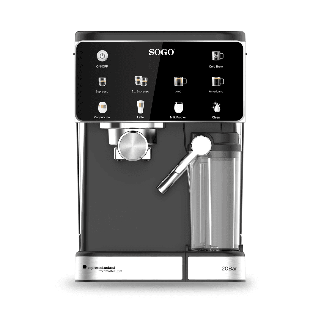 Macchina Caffè Espresso 4in1 20 Bar 1350W Capsule Cialde Polvere con Cappuccinatore Automatico 0,5L e Pannello Touch in Macchine da caffè tazza singola SellUp - Bassano del Grappa, commercioVirtuoso.it