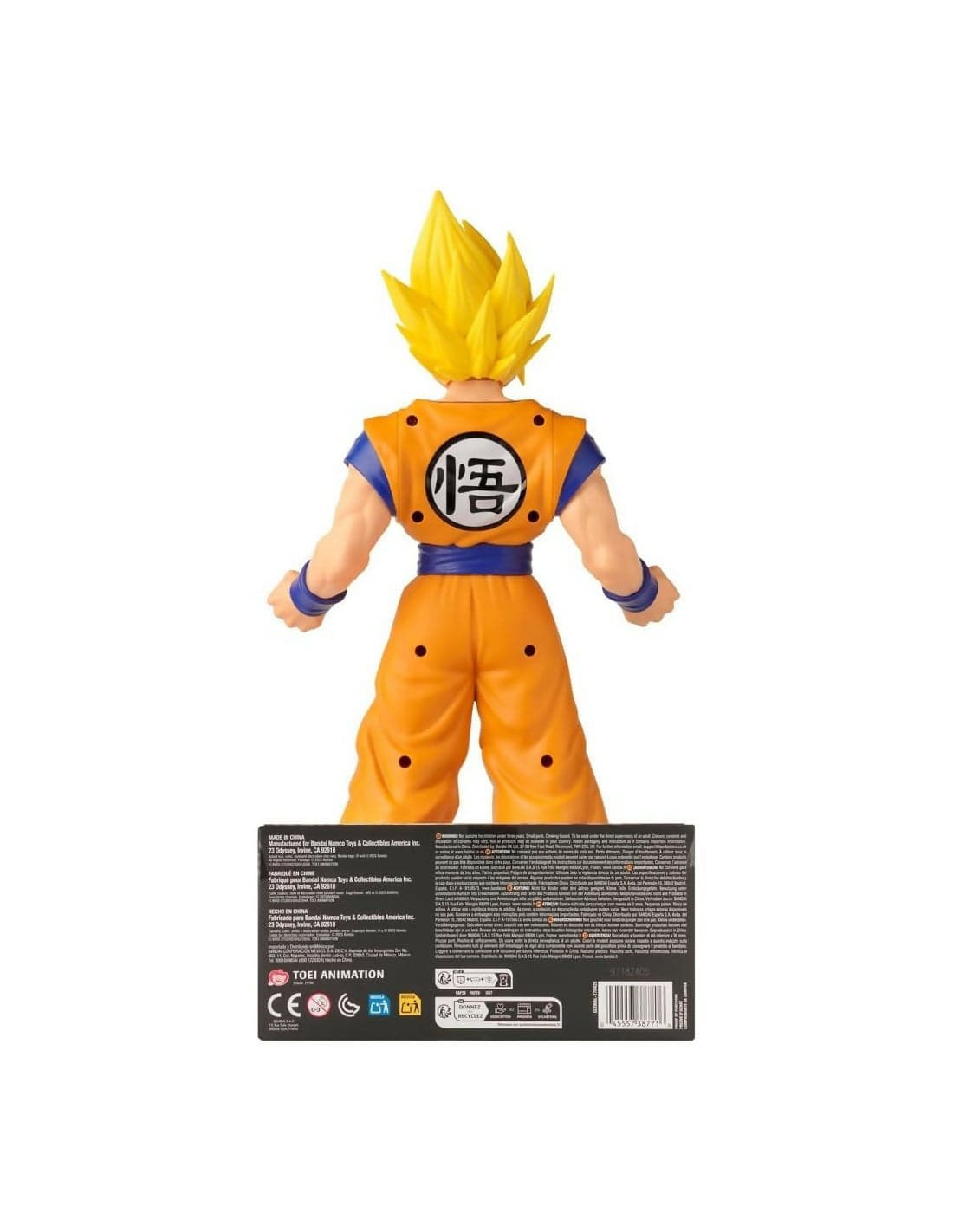 ACTION FIGURE DRAGON BALL SUPER – GOKU SUPER SAIYAN XXL 40 CM | FIGURINA JUMBO DA COLLEZIONE in Animali Cartoleria Deja Vu - Crotone, commercioVirtuoso.it