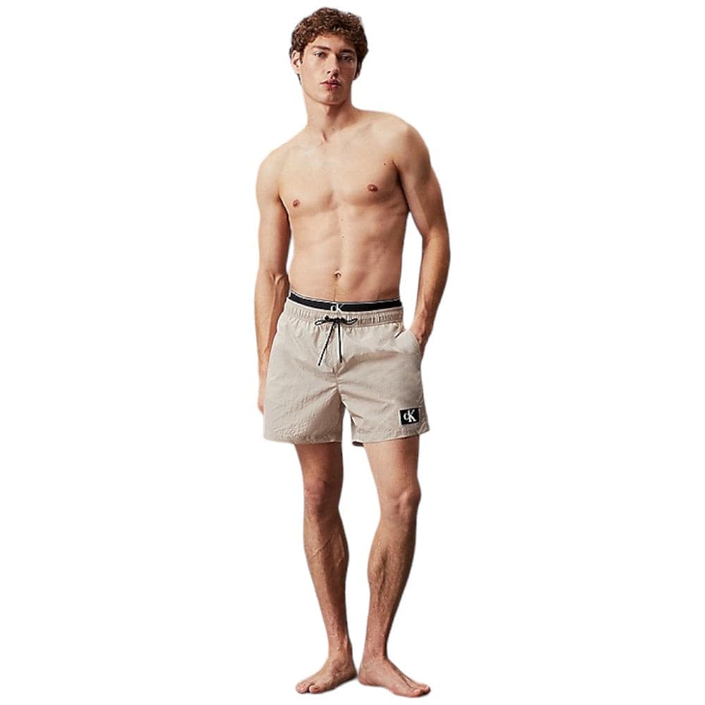 Calvin Klein costume grigio chiaro KM0KM00981 Costumi Calvin Klein