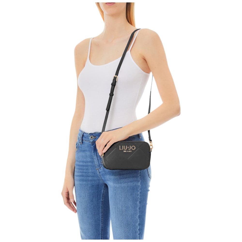 Liu Jo borsetta a tracolla camera case nera Ridhi AA5100E0778 Borse Liu Jo