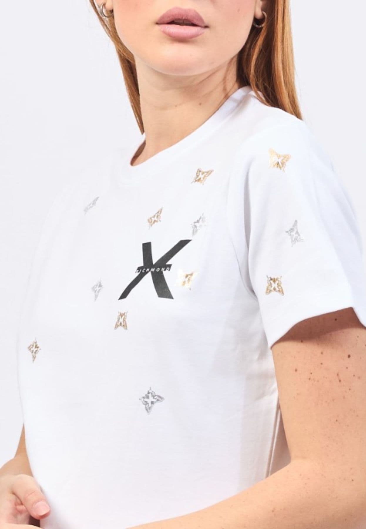 John Richmond T-SHIRT LOGATO RICHMOND da donna in T-shirt Drestige - Casamassima, commercioVirtuoso.it