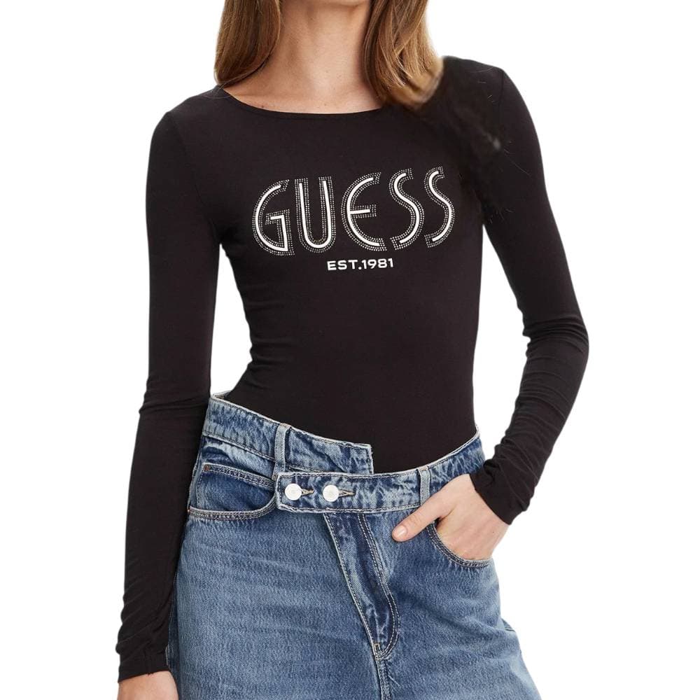 Guess maglia body nero NEVA W5YP05K68D2JBLK in Body Prodotti di Classe - Nocera Superiore, commercioVirtuoso.it