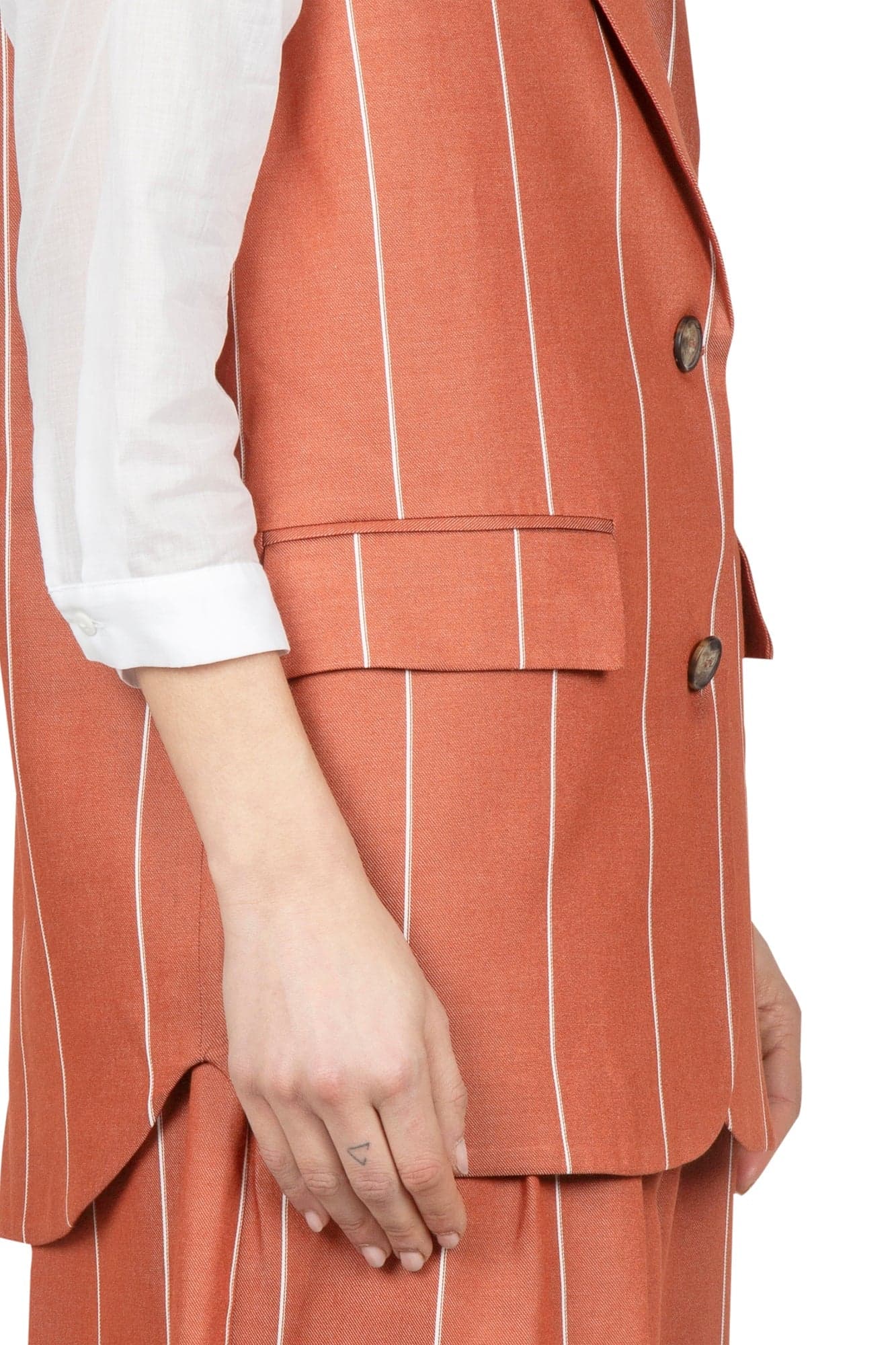 SO ALLURE So Allure - Gilet - 450033 - Ruggine da donna in Gilet Drestige - Casamassima, commercioVirtuoso.it