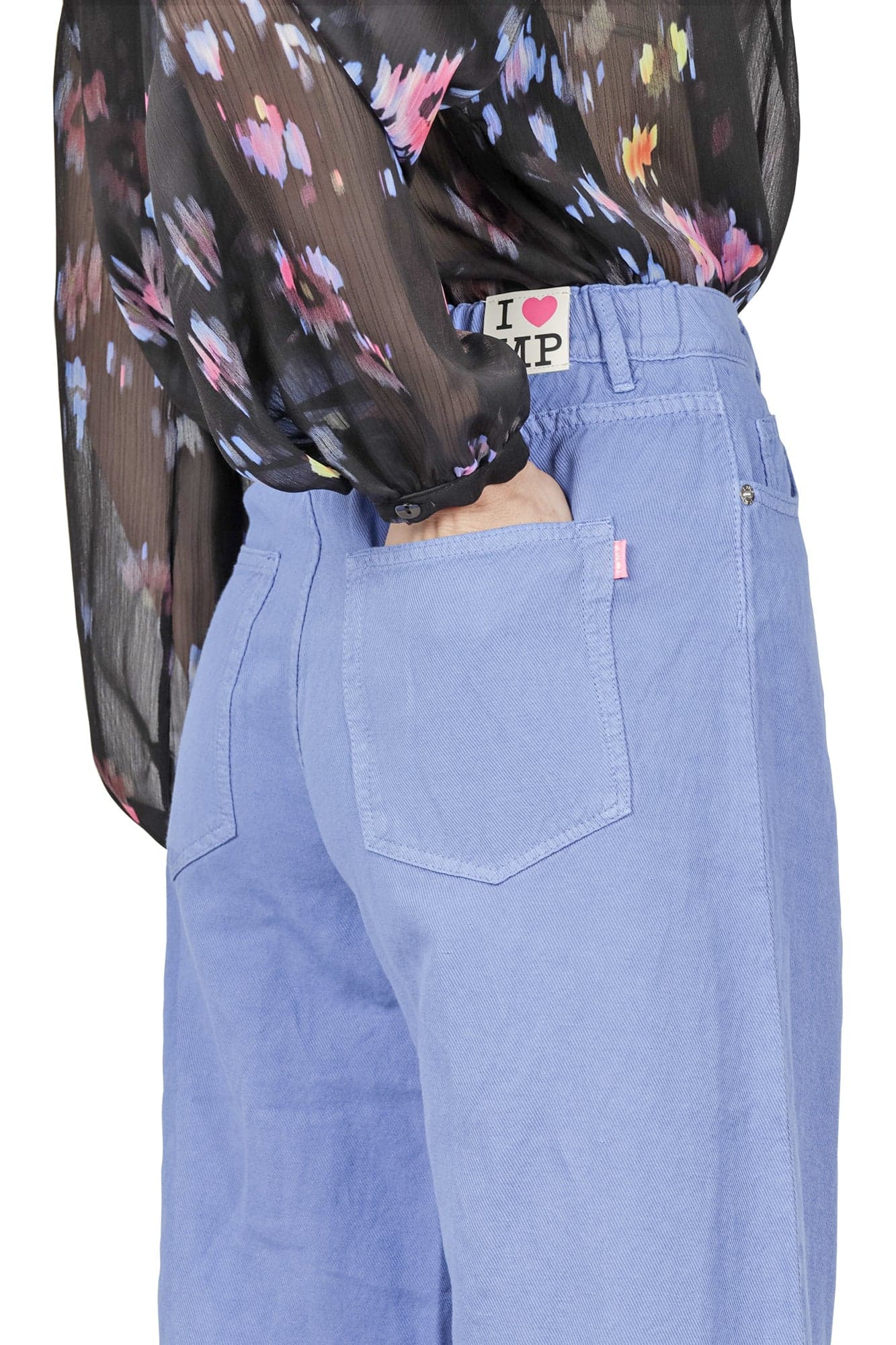 I LOVE MY PANTS I Love My Pants - Pantalone - 430833 - Indaco da donna in Pantaloni sportivi Drestige - Casamassima, commercioVirtuoso.it