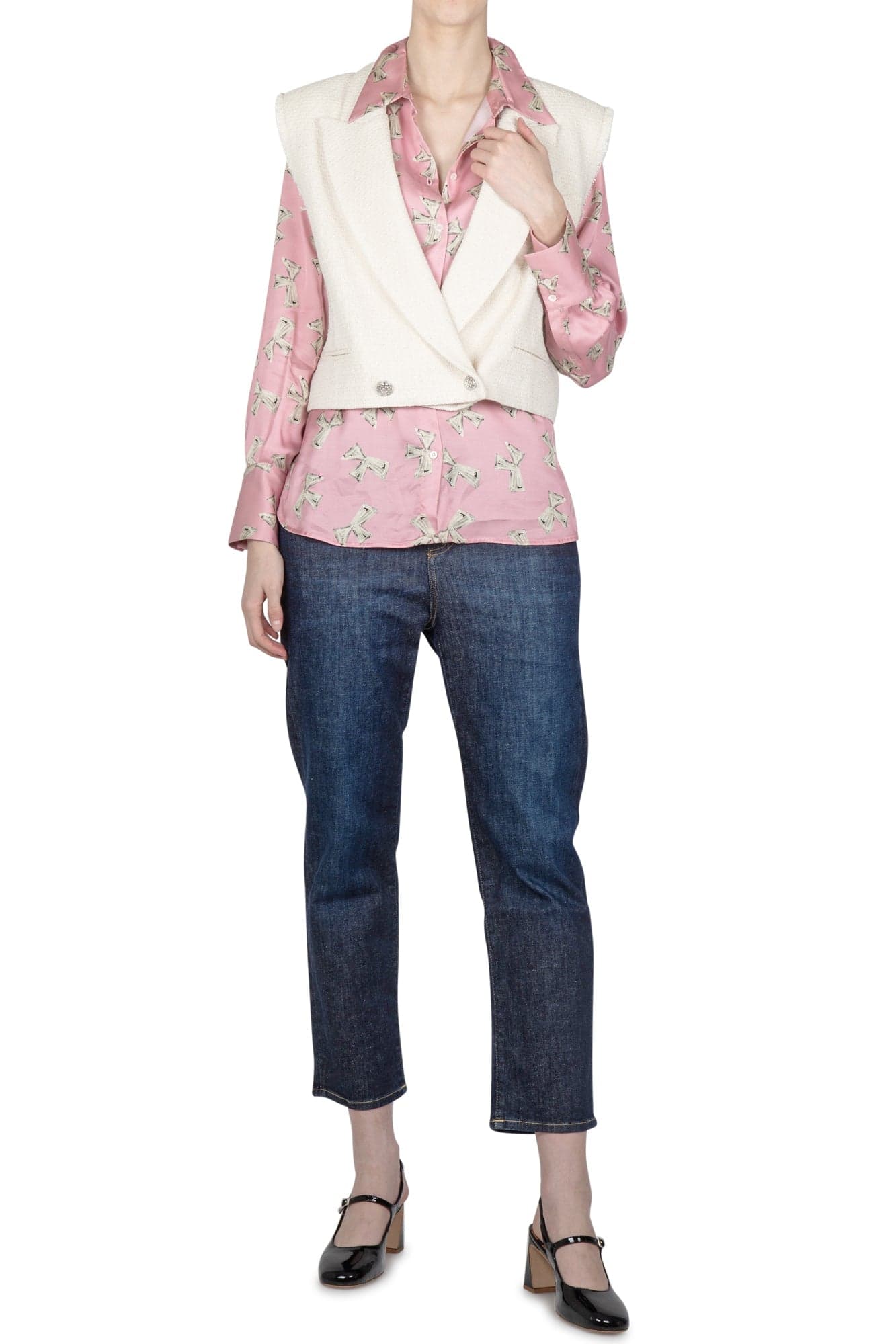 SO ALLURE So Allure - Gilet - 430926 - Burro da donna in Gilet Drestige - Casamassima, commercioVirtuoso.it