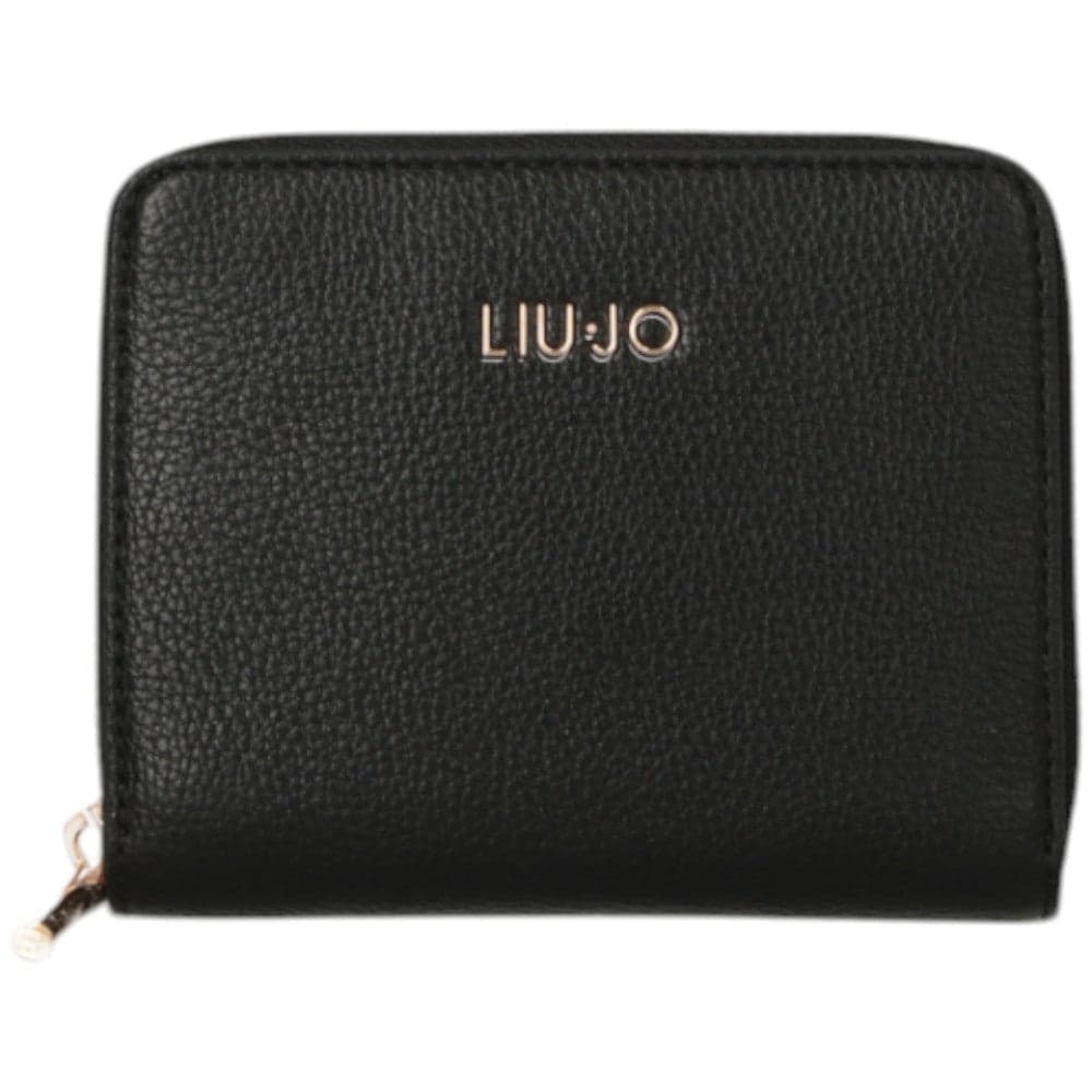 Liu Jo portafoglio zip around nero medio Caliwen AA5156E0058