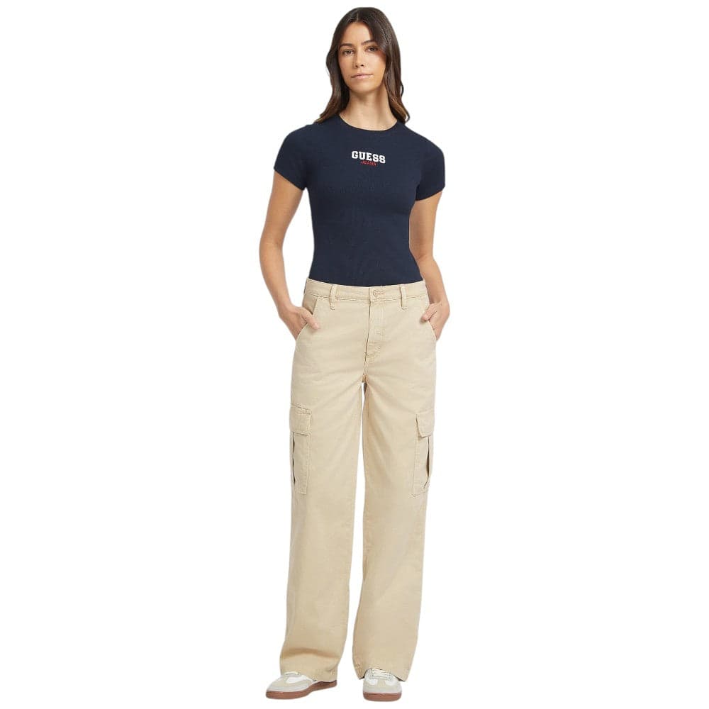Guess Jeans pantalone chino gargo beige W4YB61 WGCV1 A117