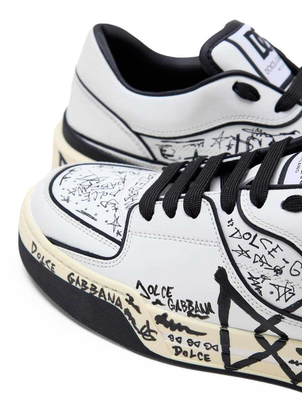 Dolce &amp; Gabbana Sneakers in Nappa con Stampa Graffiti da uomo in Sneaker casual Drestige - Casamassima, commercioVirtuoso.it