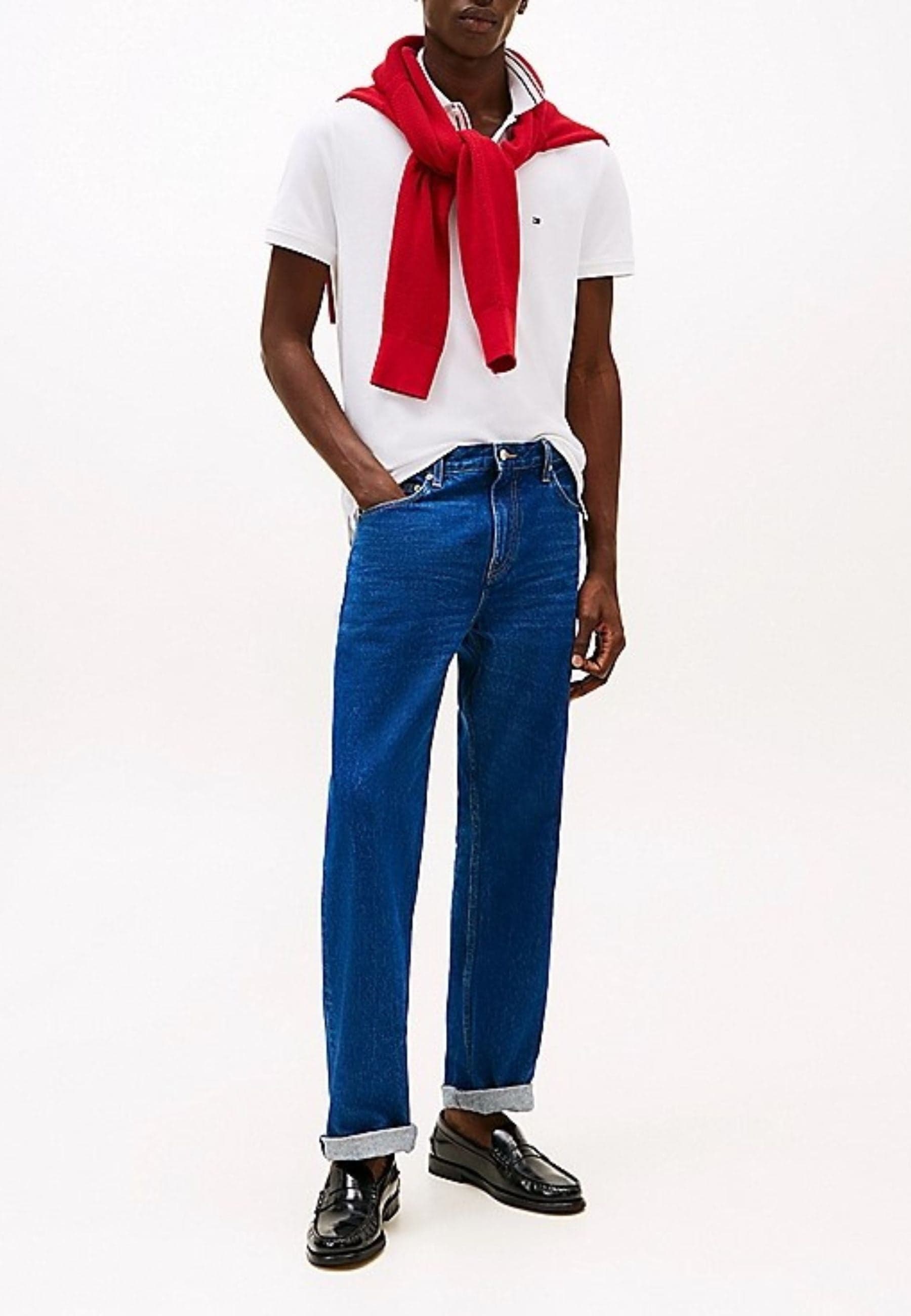 Tommy Hilfiger POLO PLACKET INTEREST REG POLO da uomo in Polo Drestige - Casamassima, commercioVirtuoso.it