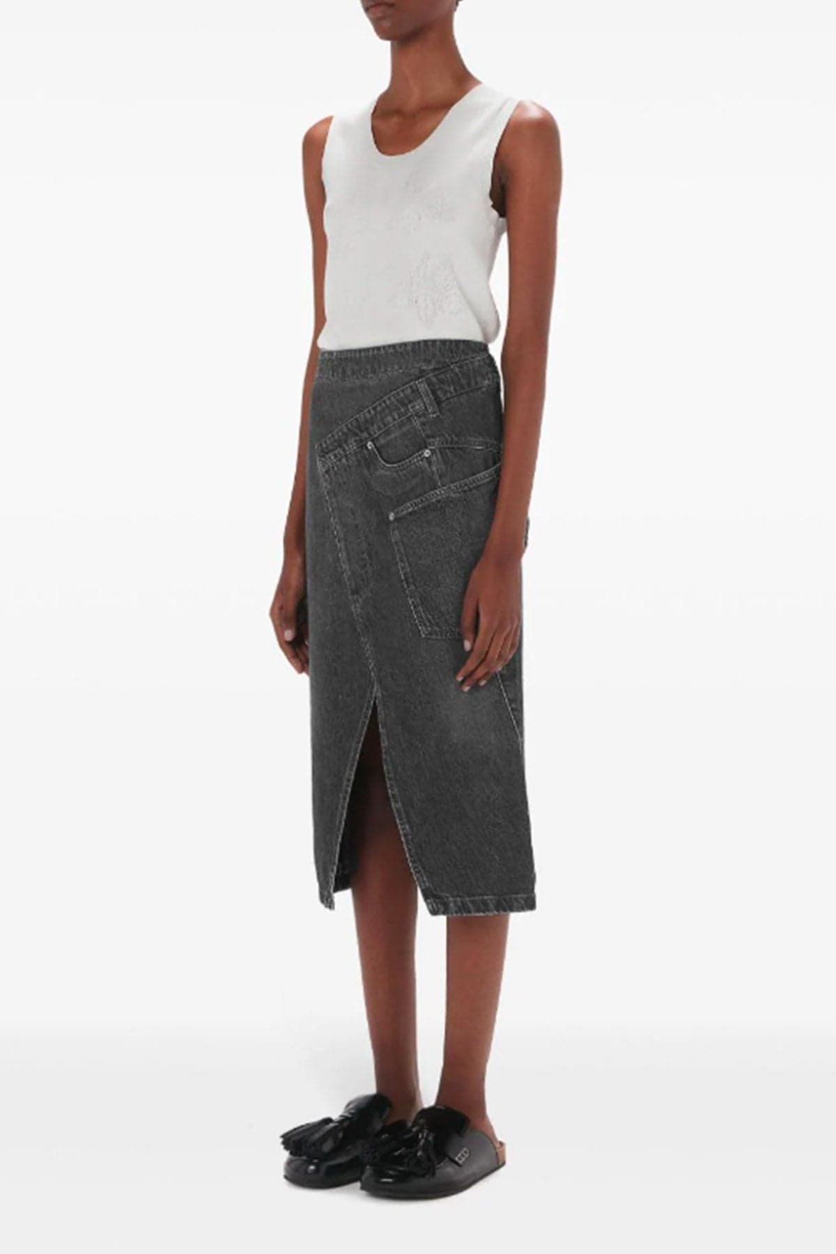 JW ANDERSON Gonne Grigio da donna in Gonne Drestige - Casamassima, commercioVirtuoso.it