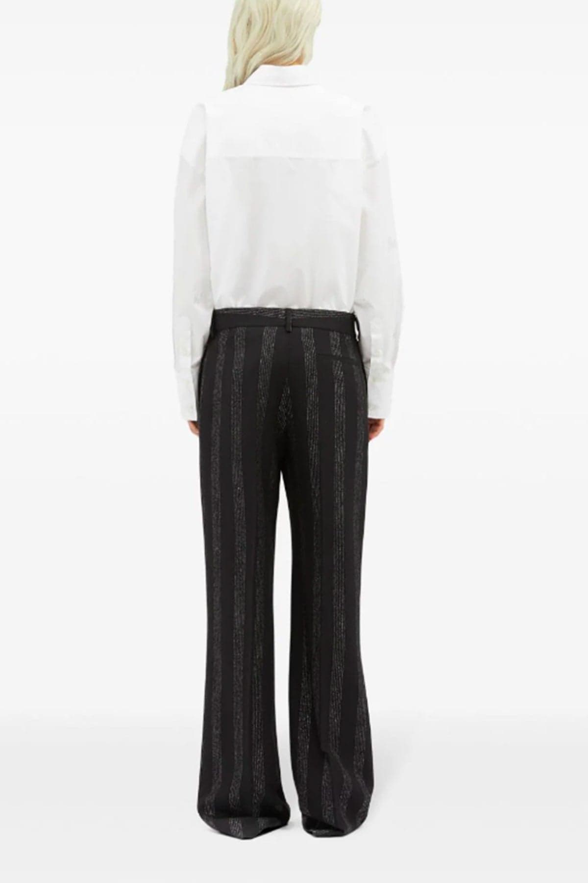 MSGM Pantaloni Nero da donna in Pantaloni Drestige - Casamassima, commercioVirtuoso.it