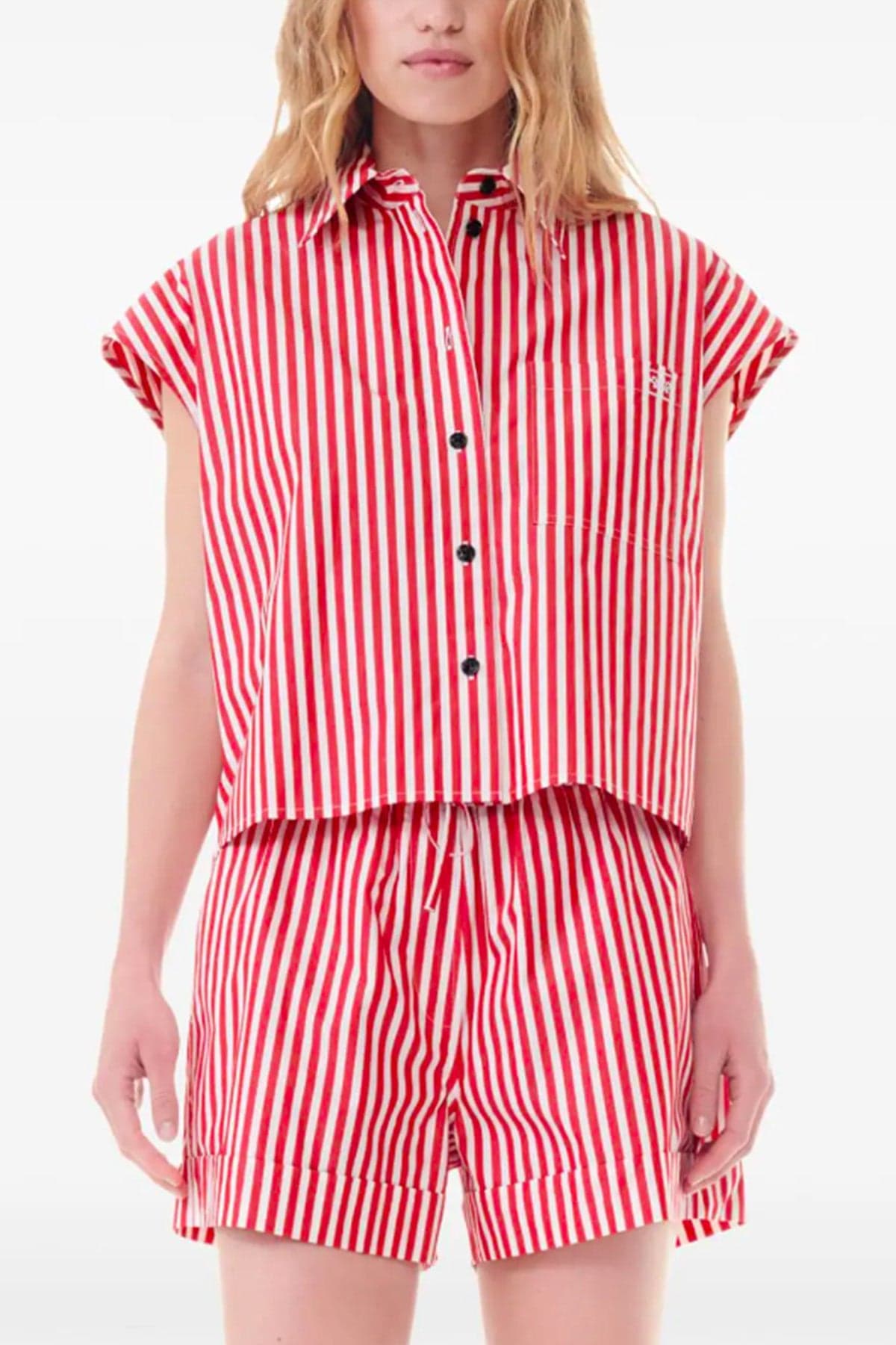 GANNI Camicie Bianco da donna in Bluse e camicie Drestige - Casamassima, commercioVirtuoso.it