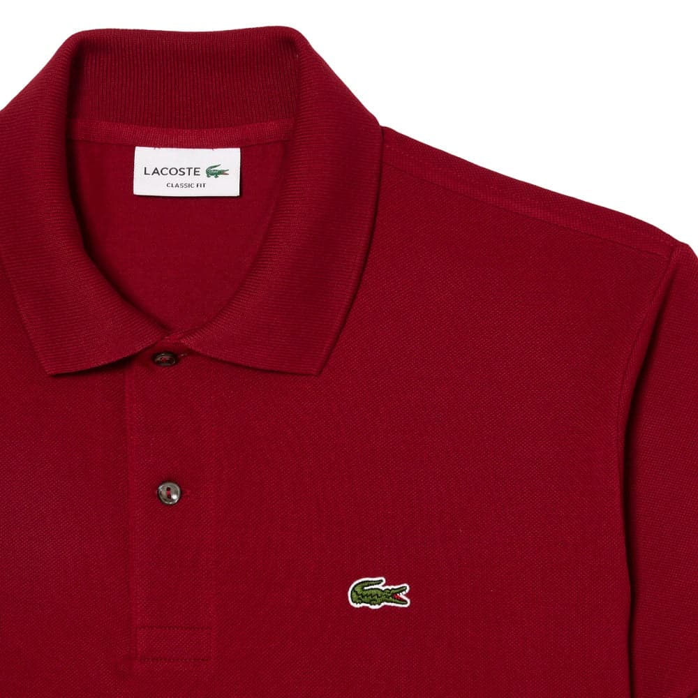Lacoste T-shirt e Polo Bordeaux da uomo in Polo Drestige - Casamassima, commercioVirtuoso.it