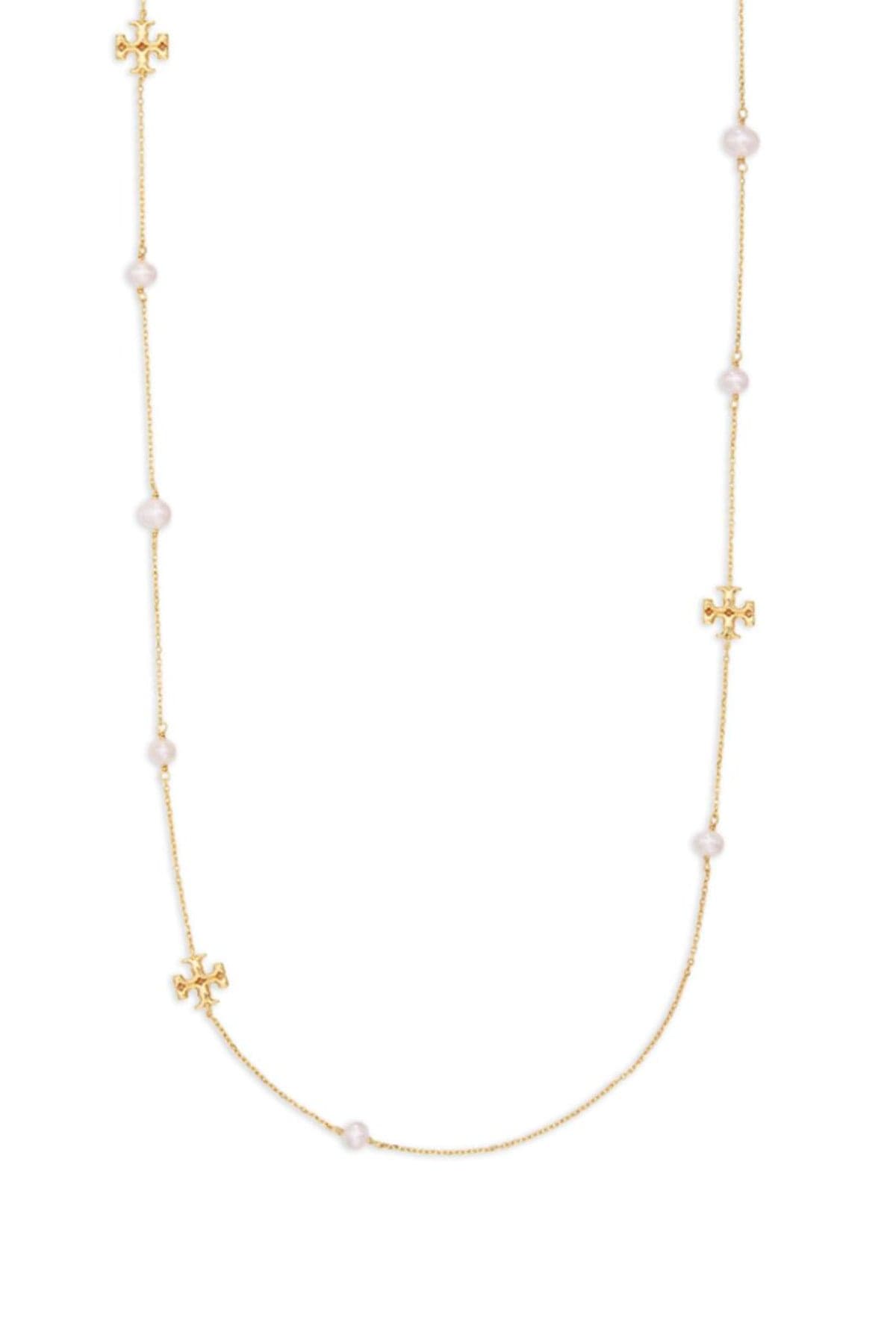 Tory Burch Bijoux Gold pearl da donna in Collane Drestige - Casamassima, commercioVirtuoso.it