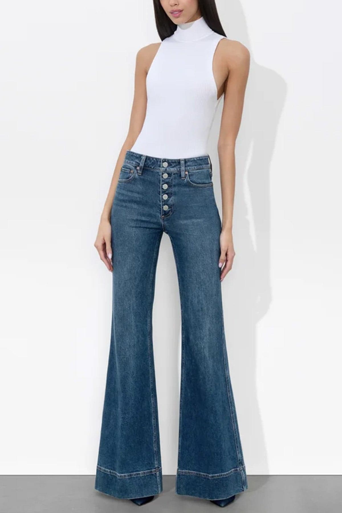 Alice + Olivia Jeans Denim da donna in Jeans Drestige - Casamassima, commercioVirtuoso.it