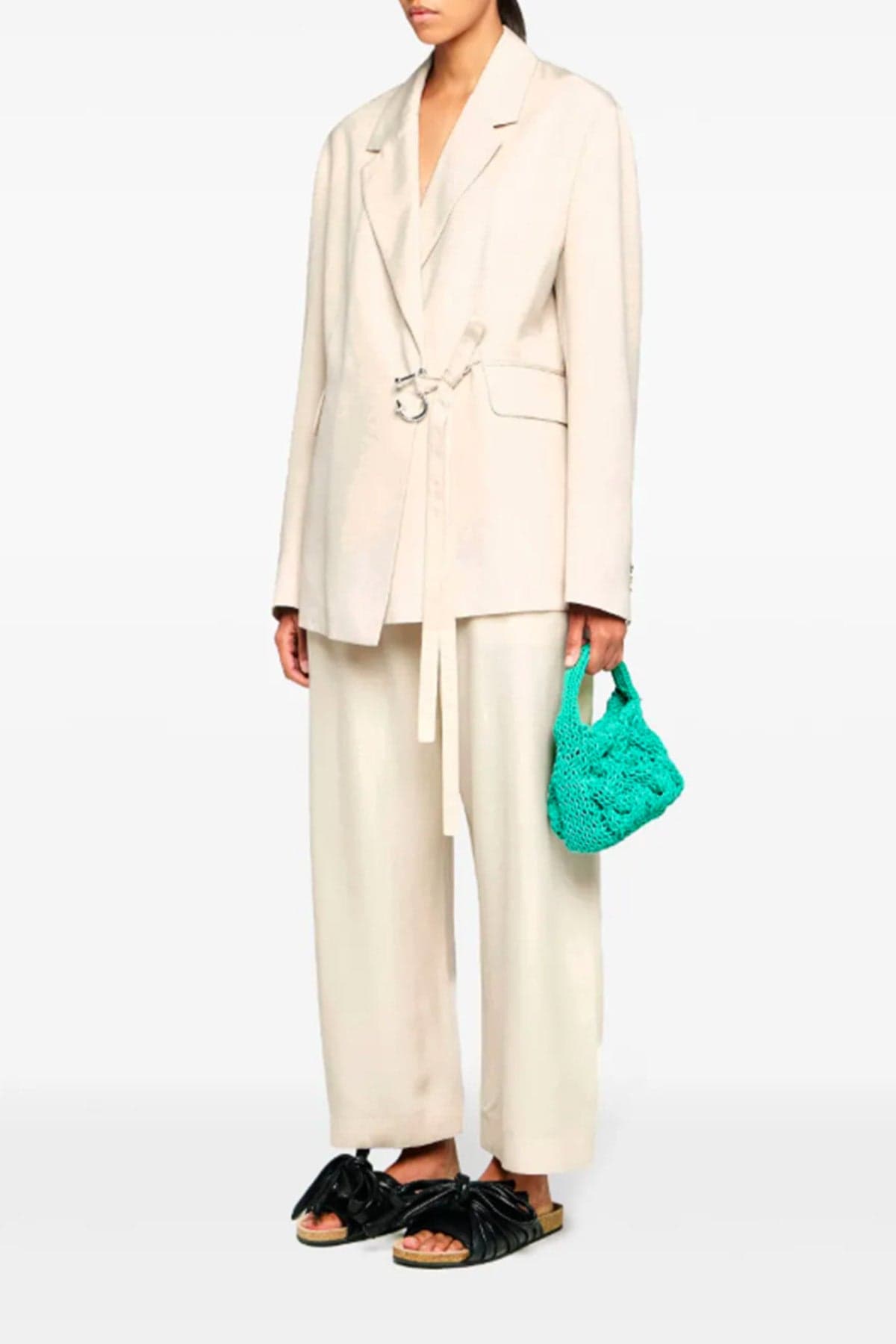 JW ANDERSON Pantaloni Beige da donna in Pantaloni Drestige - Casamassima, commercioVirtuoso.it
