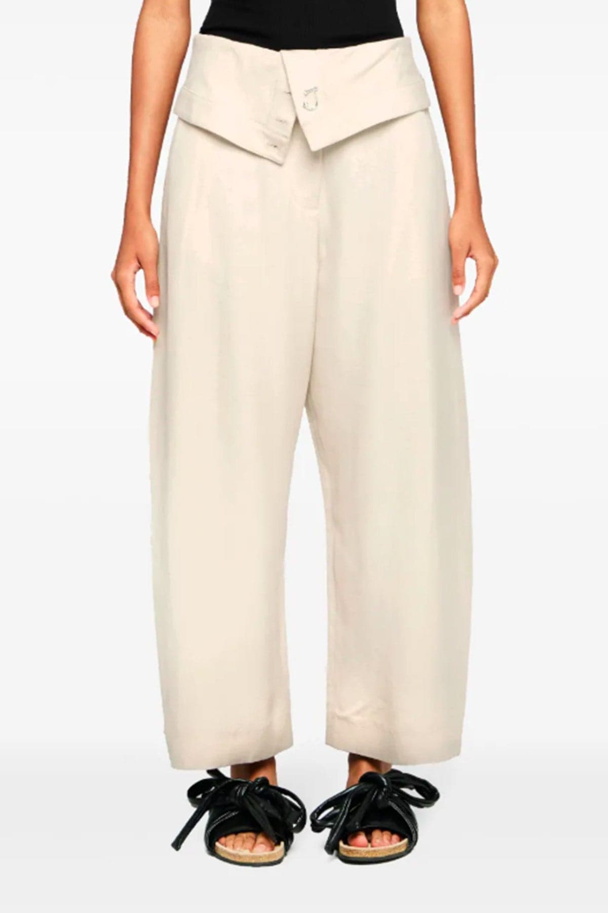 JW ANDERSON Pantaloni Beige da donna in Pantaloni Drestige - Casamassima, commercioVirtuoso.it