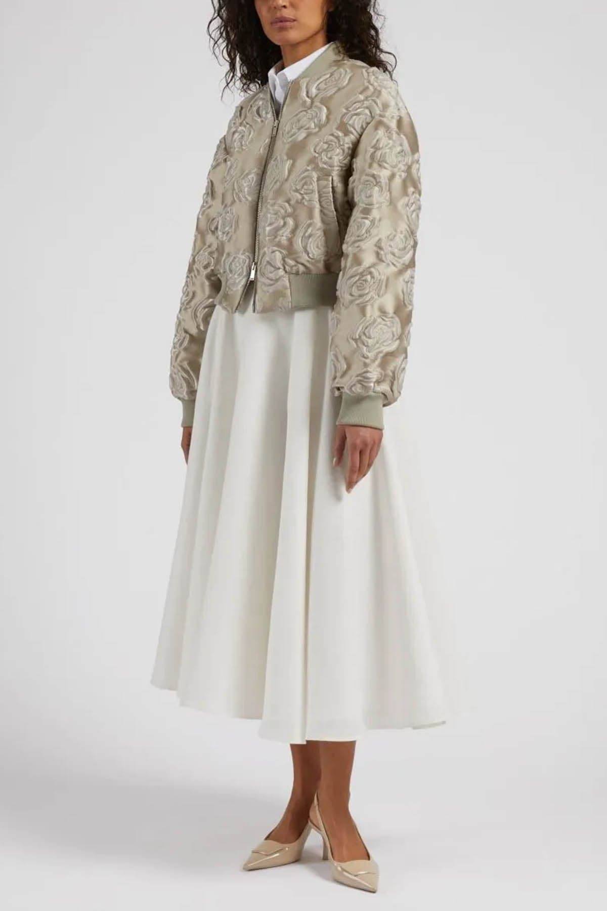 Lardini Gonne Bianco da donna in Gonne Drestige - Casamassima, commercioVirtuoso.it