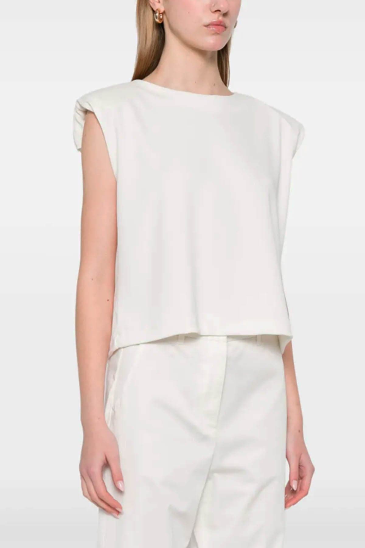 Iro Top Beige da donna in Canotte e top Drestige - Casamassima, commercioVirtuoso.it