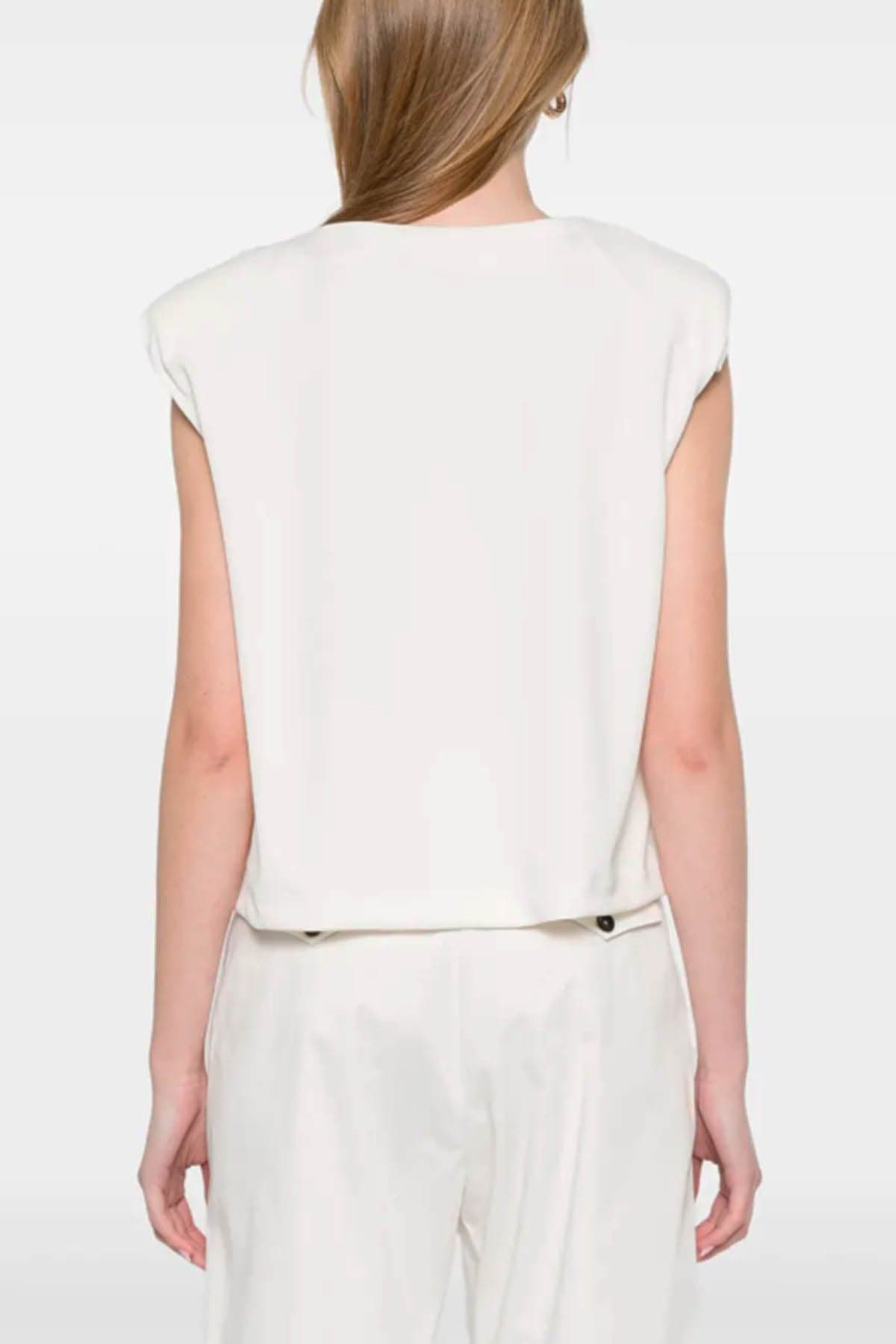 Iro Top Beige da donna in Canotte e top Drestige - Casamassima, commercioVirtuoso.it