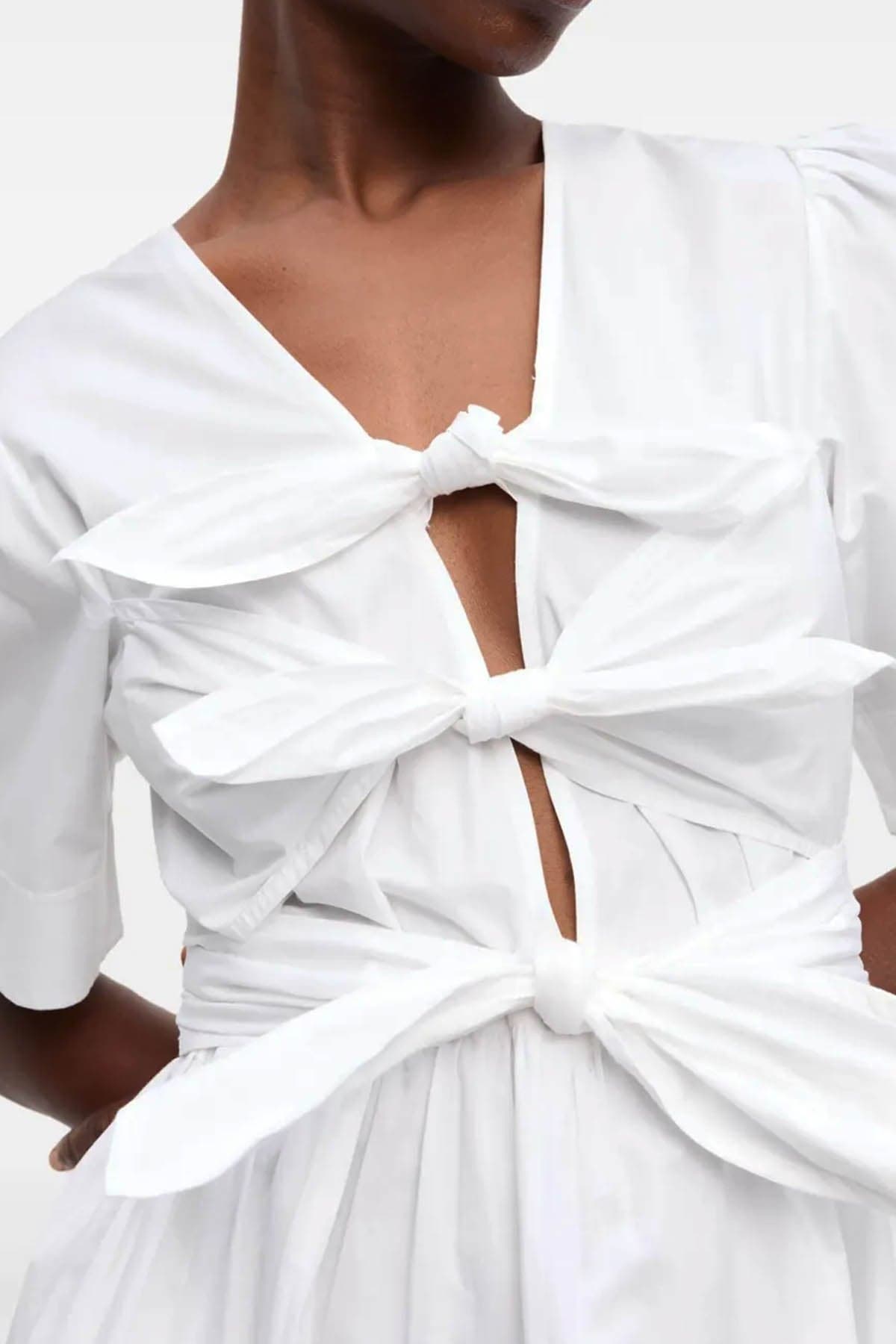 GANNI Abiti Bianco da donna in Casual Drestige - Casamassima, commercioVirtuoso.it