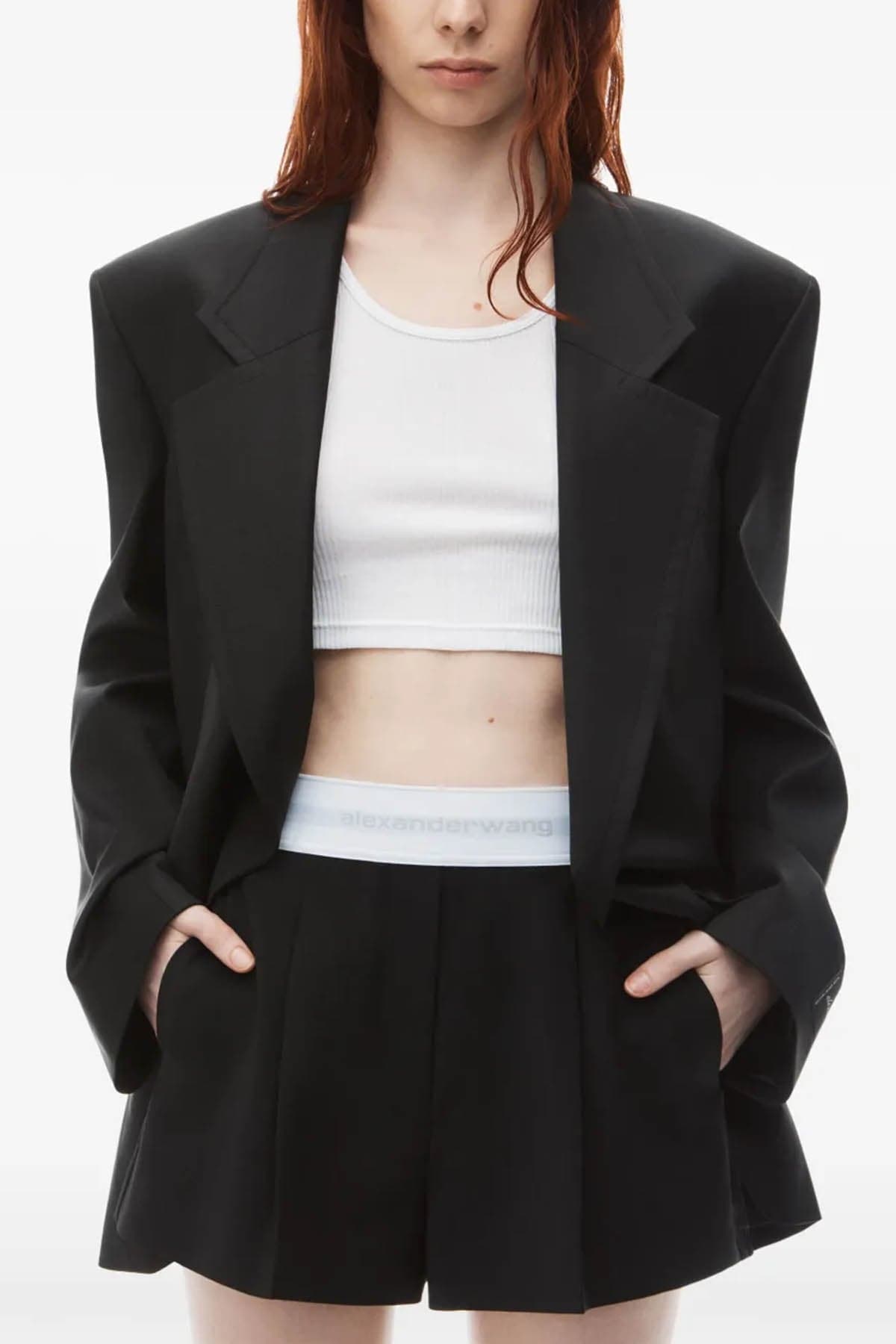 Alexander Wang Pantaloncini Nero da donna in Pantaloncini Drestige - Casamassima, commercioVirtuoso.it