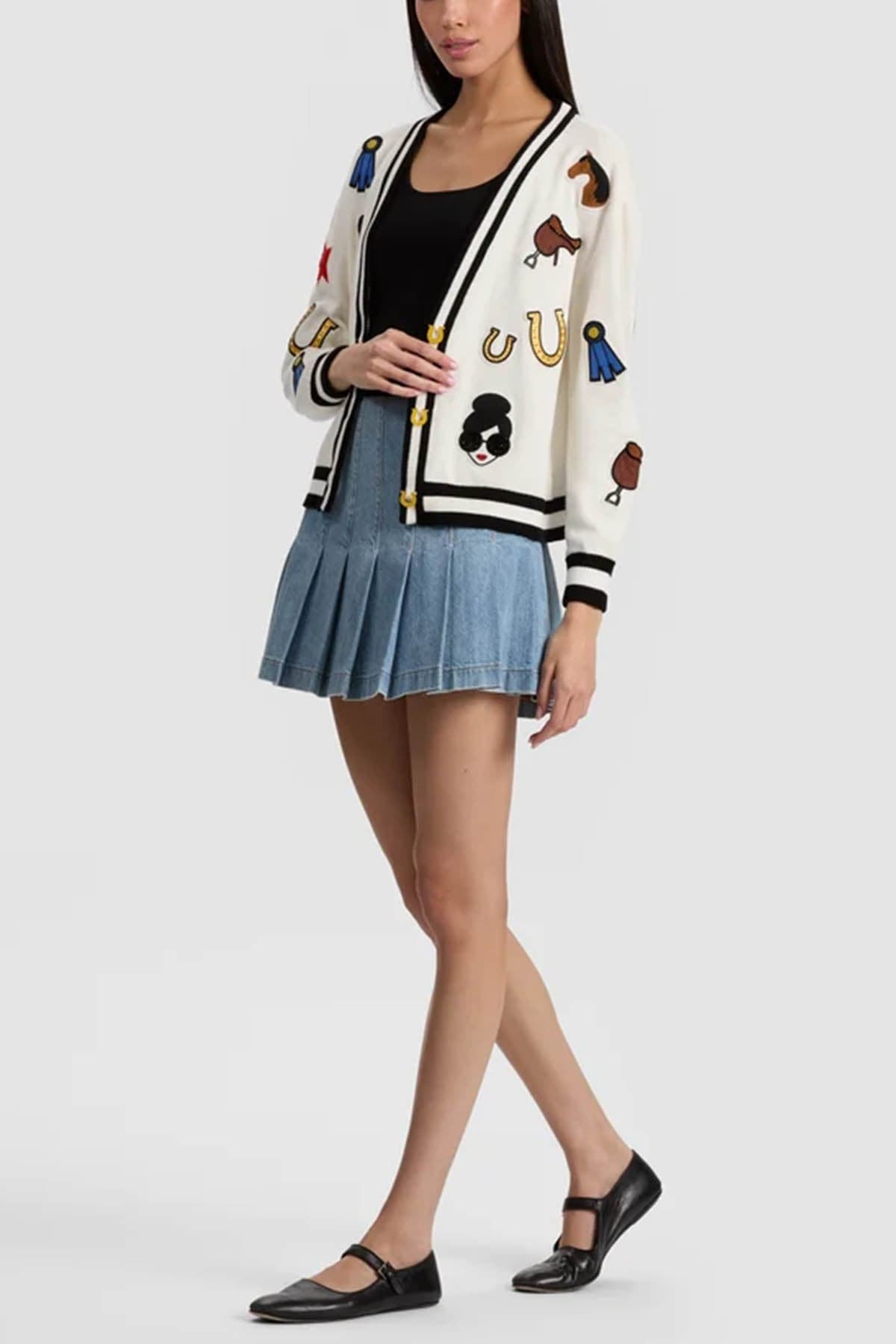 Alice + Olivia Maglie Multicolour da donna in T-shirt Drestige - Casamassima, commercioVirtuoso.it