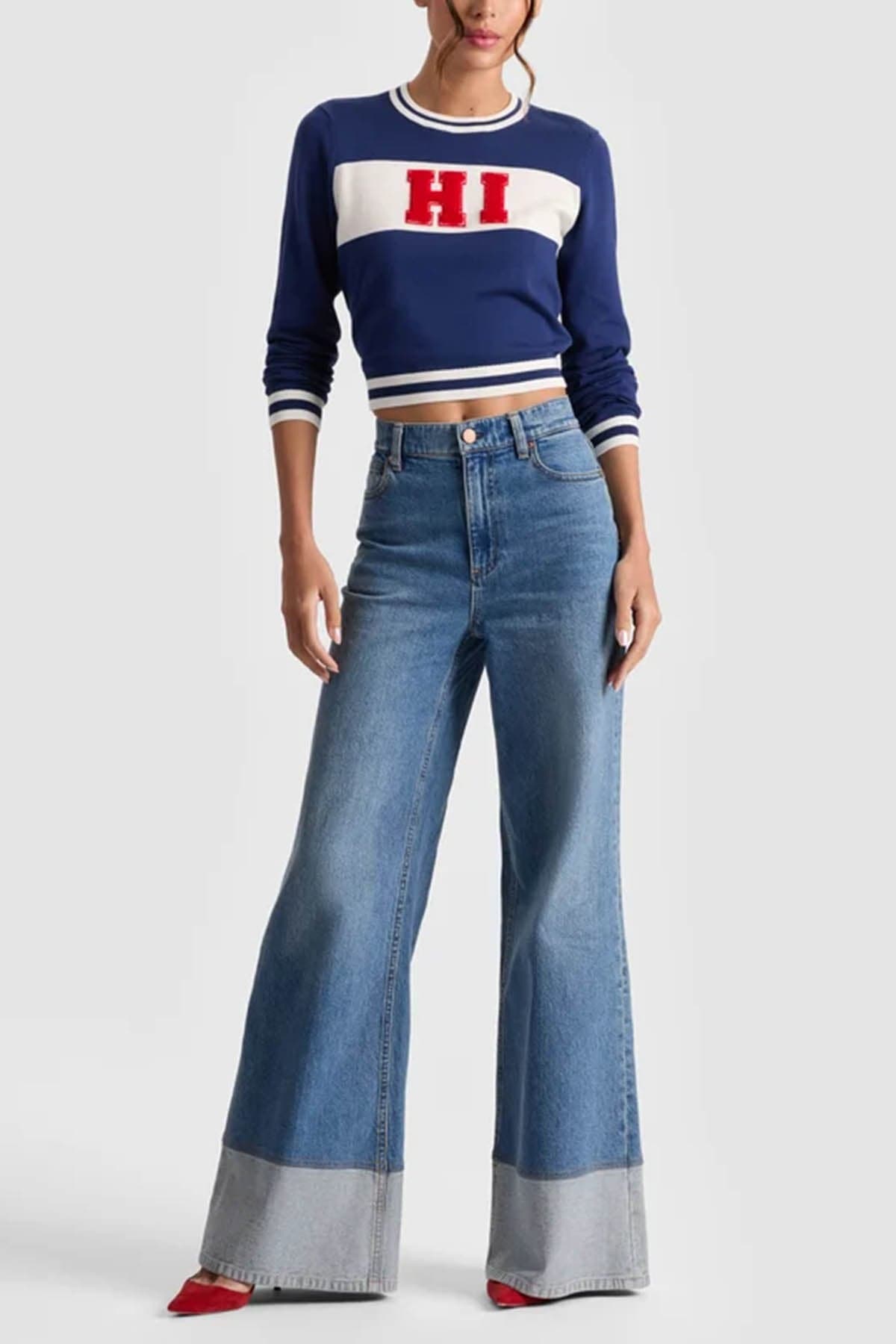 Alice + Olivia Jeans Denim da donna in Jeans Drestige - Casamassima, commercioVirtuoso.it