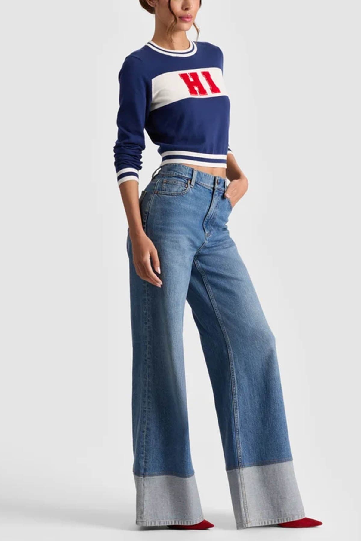 Alice + Olivia Jeans Denim da donna in Jeans Drestige - Casamassima, commercioVirtuoso.it