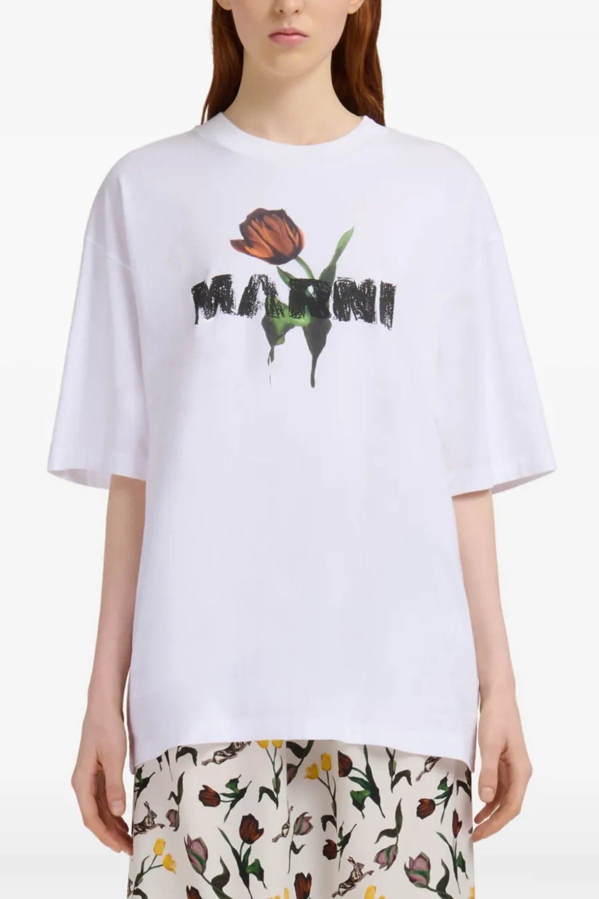 Marni T-shirt e Polo Bianco da donna in Polo Drestige - Casamassima, commercioVirtuoso.it