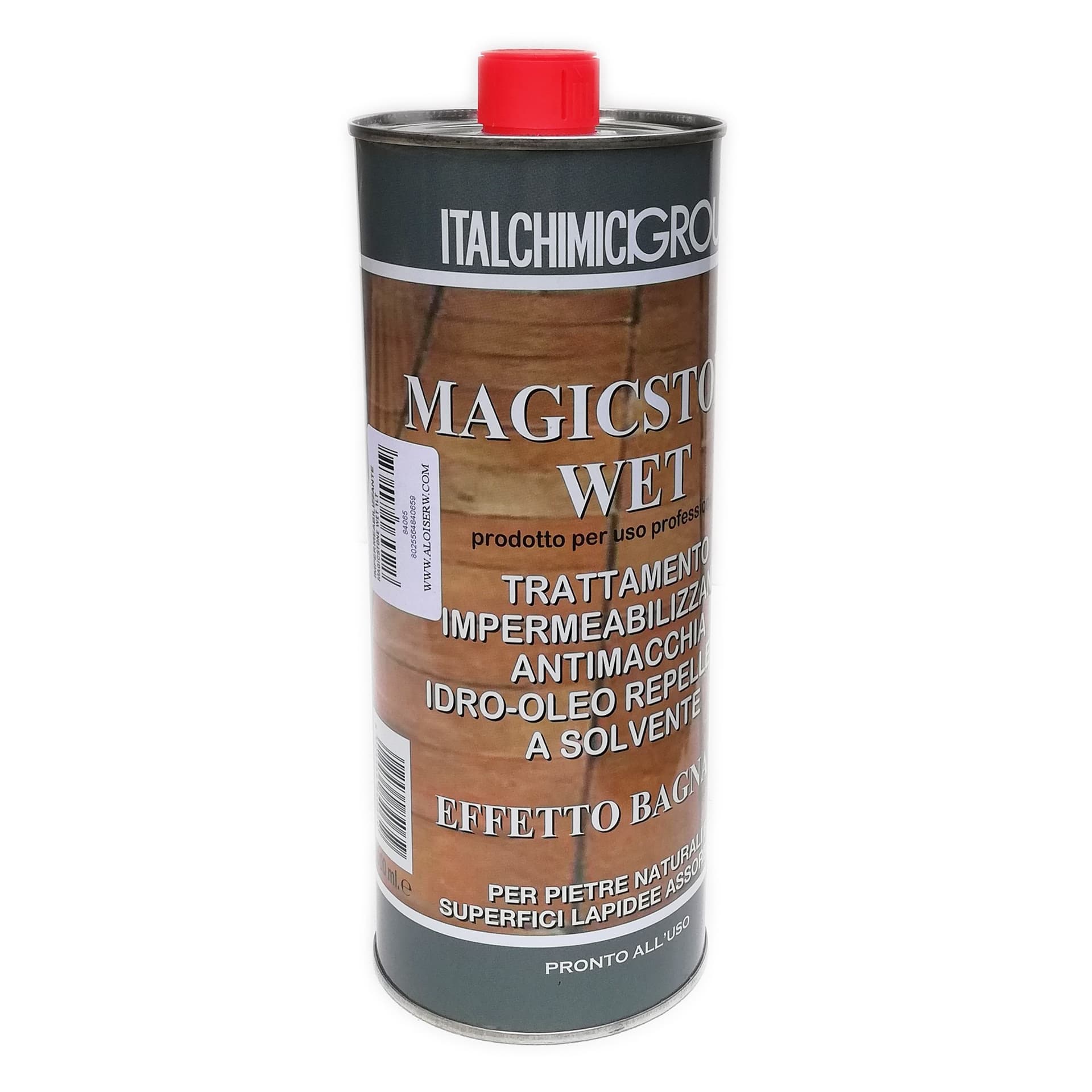 Italchimici Magicstone Wet 1lt impermeabilizzante idro oleo repellente trasparente a solvente effetto bagnato in Impermeabili Aloiserw.com - Altomonte, commercioVirtuoso.it