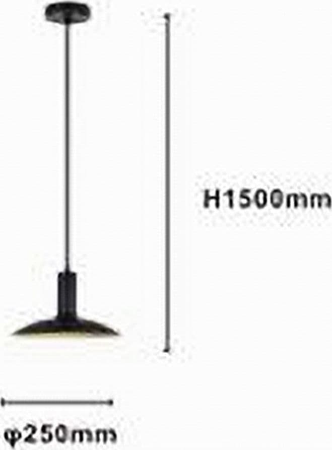 LAMPADARIO A SOSPENSIONE MODERNO CON PARALUME SEMISFERA IN FERRO NERO ORO E27 33795 in Lampade a sospensione Trade Shop italia - Napoli, commercioVirtuoso.it