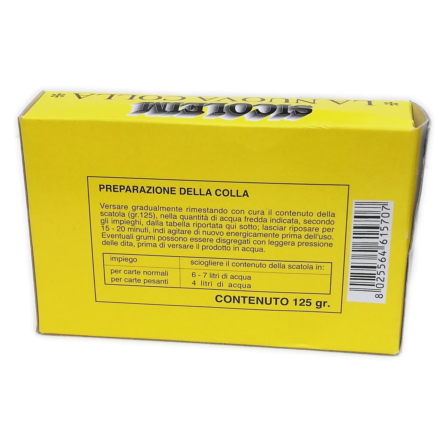 Italchimici Sicoleim 125gr colla per carta parati manifesti in Super colla Aloiserw.com - Altomonte, commercioVirtuoso.it