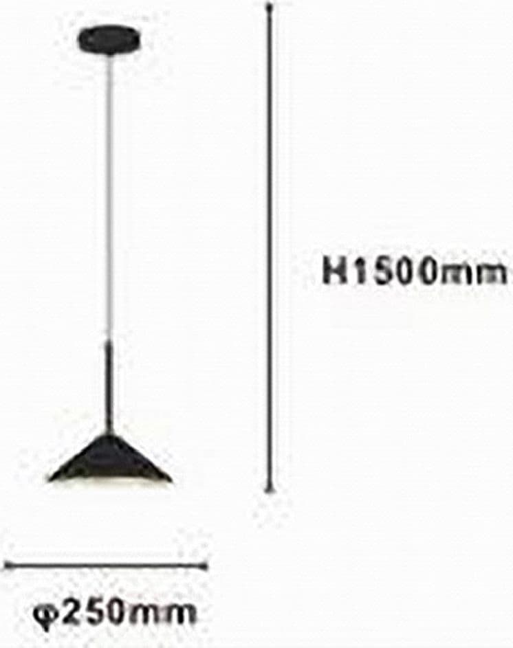LAMPADARIO A SOSPENSIONE MODERNO CON PARALUME TRIANGOLARE IN FERRO NERO ORO E27 33863 in Lampade a sospensione Trade Shop italia - Napoli, commercioVirtuoso.it