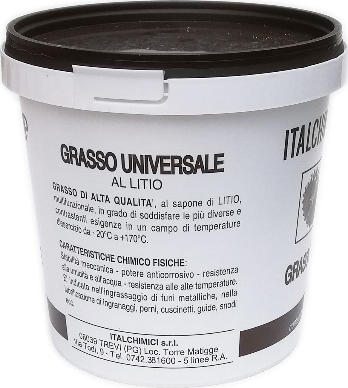 Italchimici Grasso universale da 750ml base litio in Lubrificanti Aloiserw.com - Altomonte, commercioVirtuoso.it