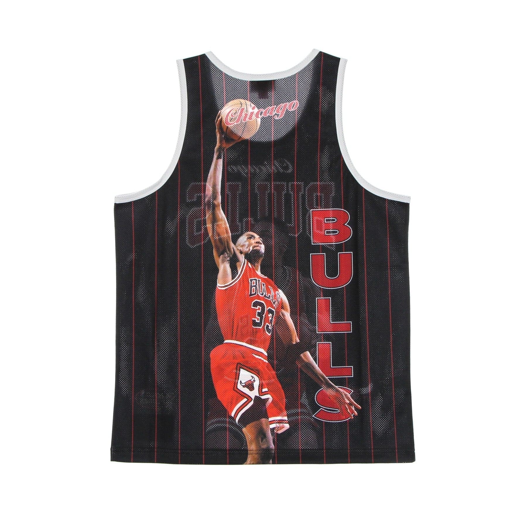 MITCHELL &amp; NESS Canotta Tipo Basket Uomo Nba Behind the Back Tank Scottie Pippen Hardwood Classics Chibul Black da uomo in Palle da Basket Drestige - Casamassima, commercioVirtuoso.it