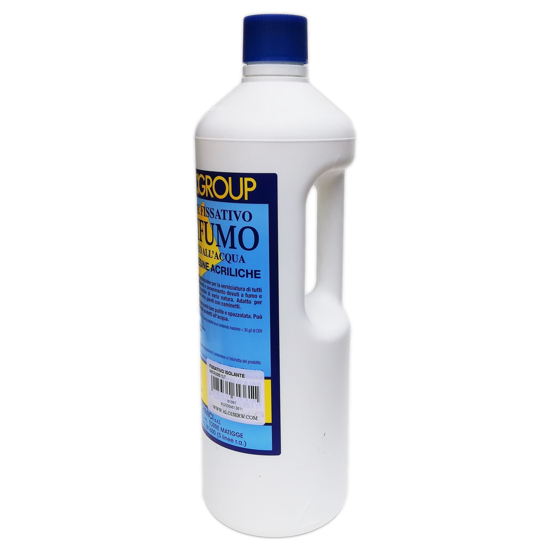 Italchimici 1lt isolante fissativo antifumo ecologico a base di resine acriliche in Vernice Aloiserw.com - Altomonte, commercioVirtuoso.it