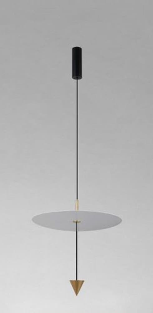 LAMPADARIO A SOSPENSIONE LAMPADA 18W LUCE LED 6500K DISCO BIANCO Ø42CM CONO ORO 33085 in Lampade a sospensione Trade Shop italia - Napoli, commercioVirtuoso.it