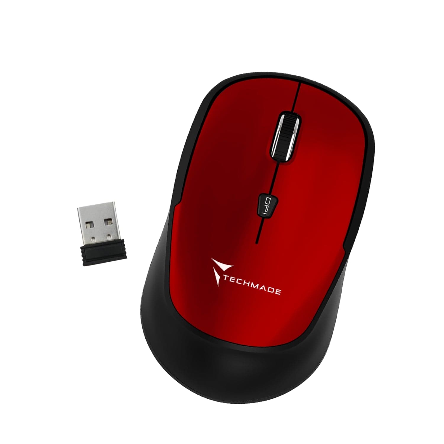 Techmade Mouse Wireless TM-XJ35 Red in Mouse da gioco Ecoprice.it - Avellino, commercioVirtuoso.it