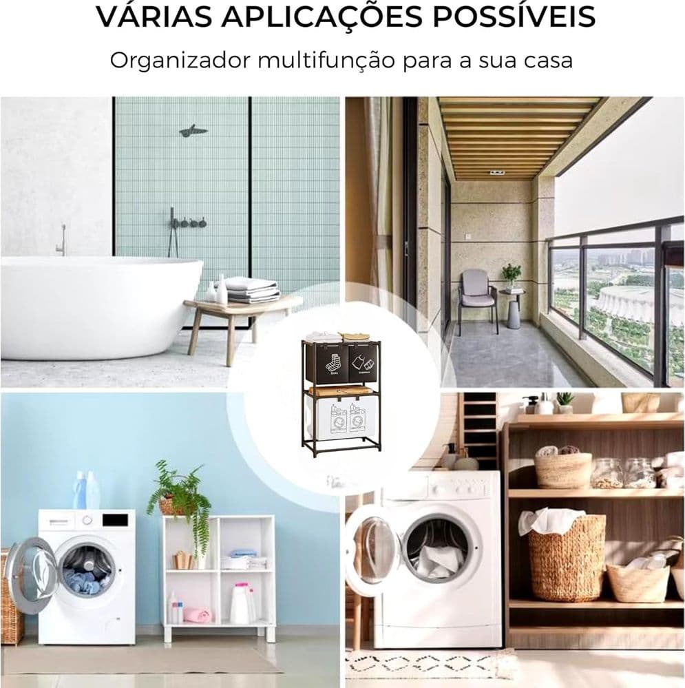 PORTABIANCHERIA MULTIUSO ORGANIZER VESTITI SPORCHI ABITI CESTINO LAVANDERIA in Ceste per la biancheria Trade Shop italia - Napoli, commercioVirtuoso.it