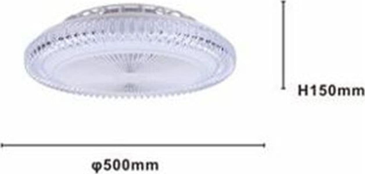 LAMPADARIO CON VENTILATORE DA SOFFITTO PLAFONIERA LED TELECOMANDO LUCE 3000-6500K 42217 in Ventilatori da soffitto con lampada Trade Shop italia - Napoli, commercioVirtuoso.it